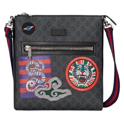 Gucci Bag/Night Courier GG Supreme Messenger Men's Bag .